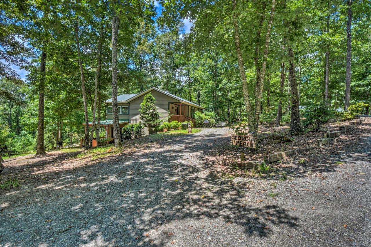 The Georgia Peach Cabin 8 Mi To Dwntn Helen Clarkesville Bagian luar foto
