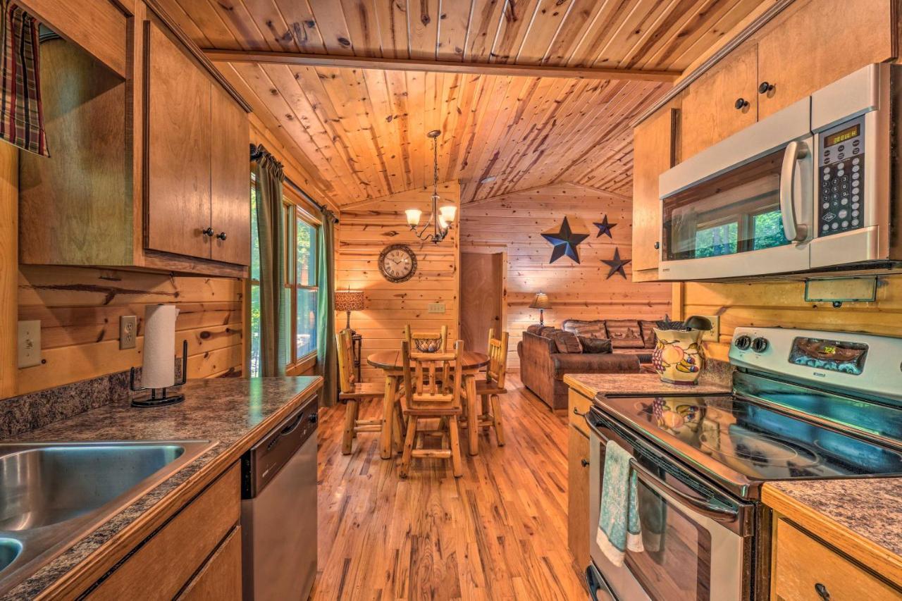 The Georgia Peach Cabin 8 Mi To Dwntn Helen Clarkesville Bagian luar foto