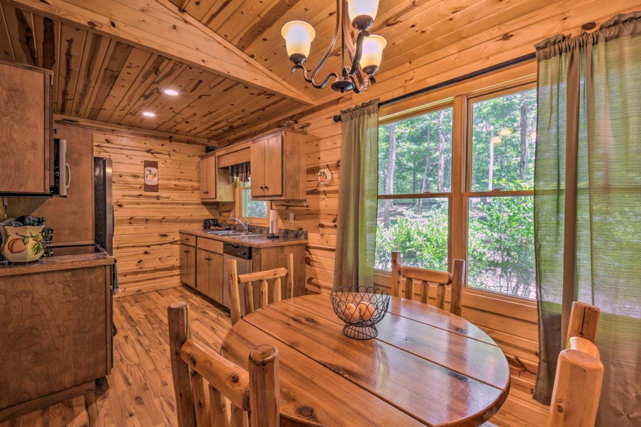 The Georgia Peach Cabin 8 Mi To Dwntn Helen Clarkesville Bagian luar foto
